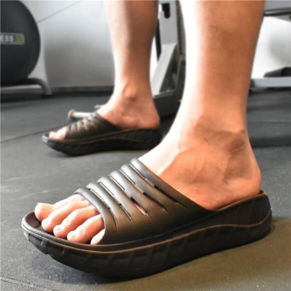 Mens Sport Recovery Sandals Plantar Fasciitis Thick Cushion Slides Sandals main image 8